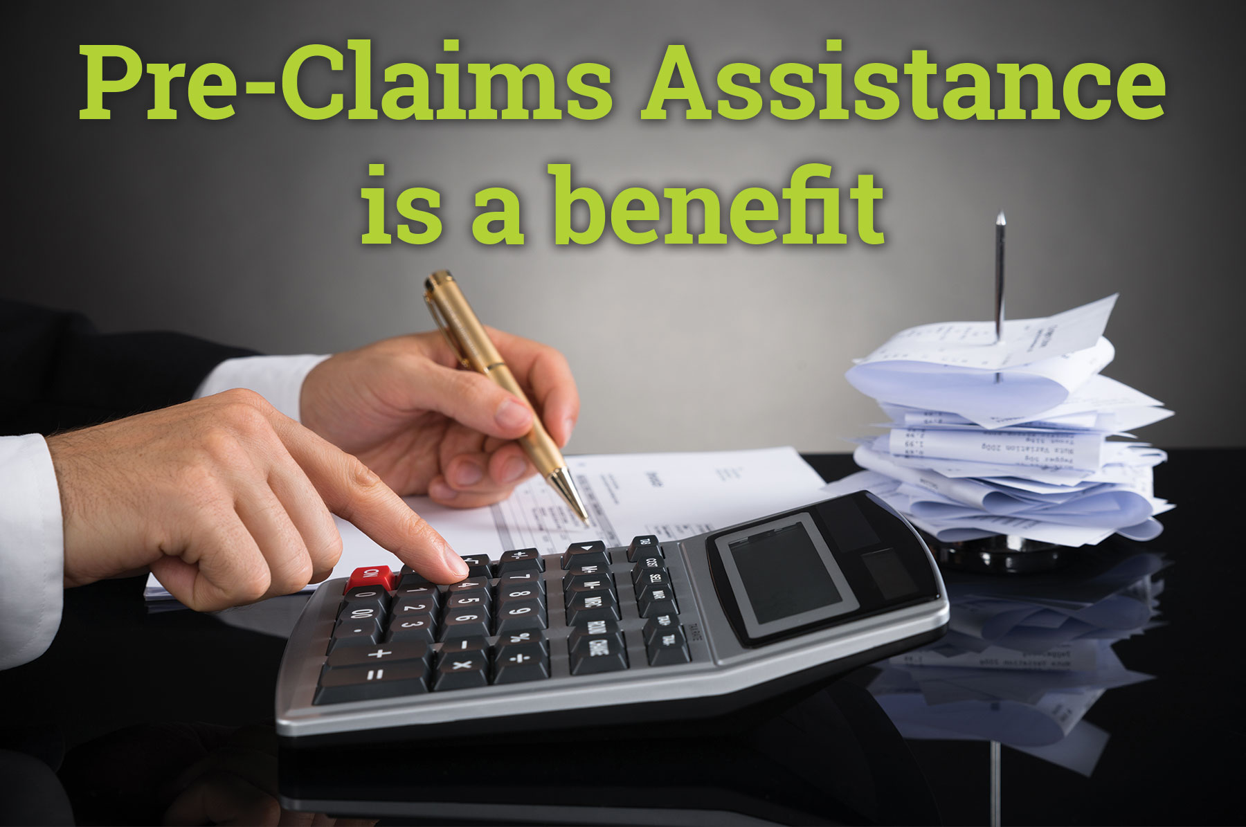 pre-claim benefits for accountants